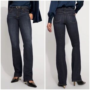 NWT WHBM mid-rise everyday bootcut jean, size 10L, dark rinse